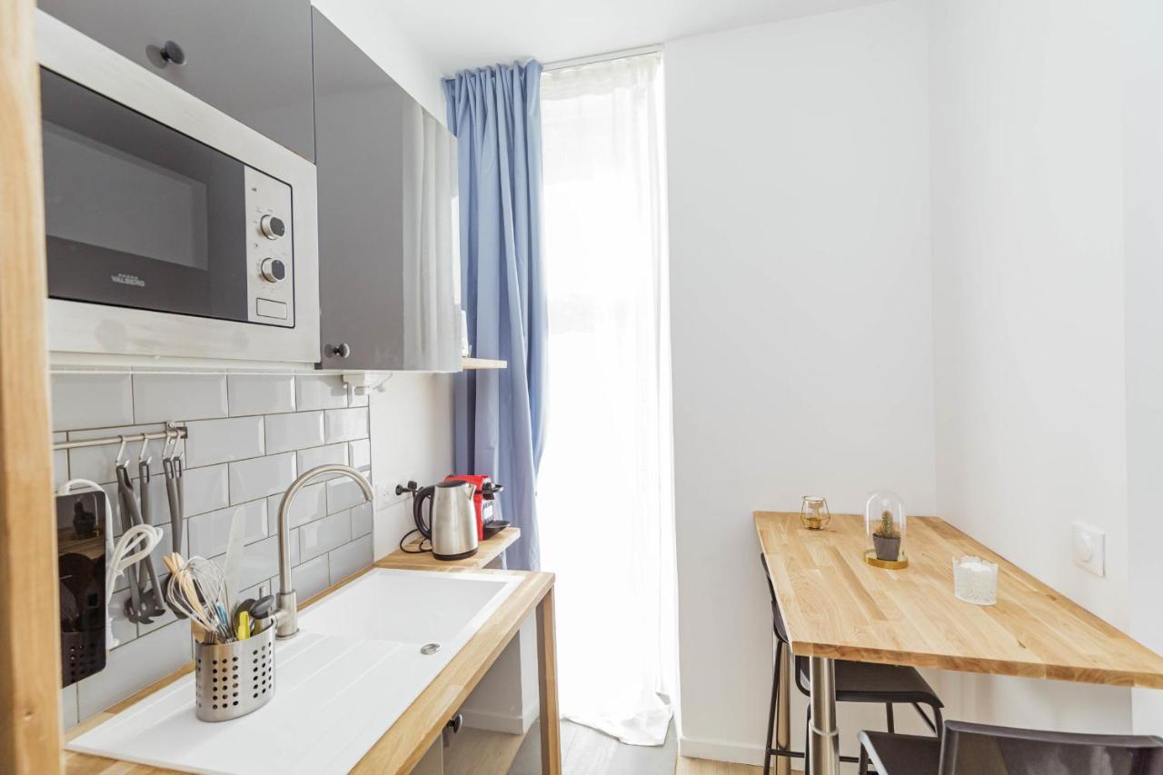 23 M Bright And Renovated Courtyard Side Apartamento París